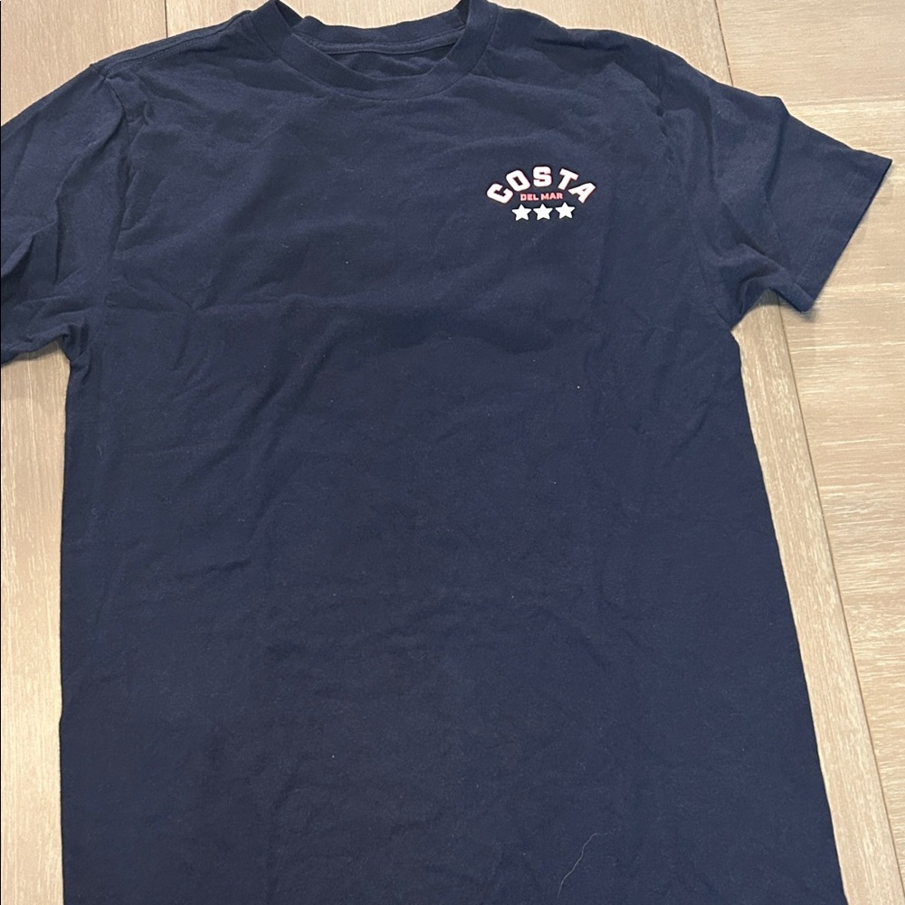 Costa Deep Blue Short‎ Sleeve Tee
